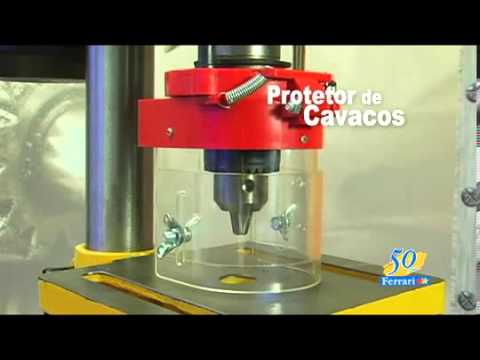 Furadeira de Bancada 1/3 CV Mandril 1/2" FG13 Ferrari Bivolt - Vídeo explicativo