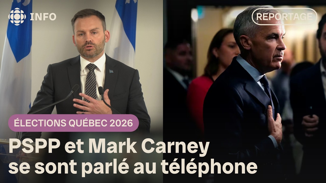 Un premier appel « constructif » entre PSPP et Mark Carney | Élections Québec 2026