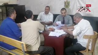 بدء أعمال فرز أصوات الناخبين بلجنة مدرسة جمال عبد الناصر الثانوية العسكرية بنين بالفيوم