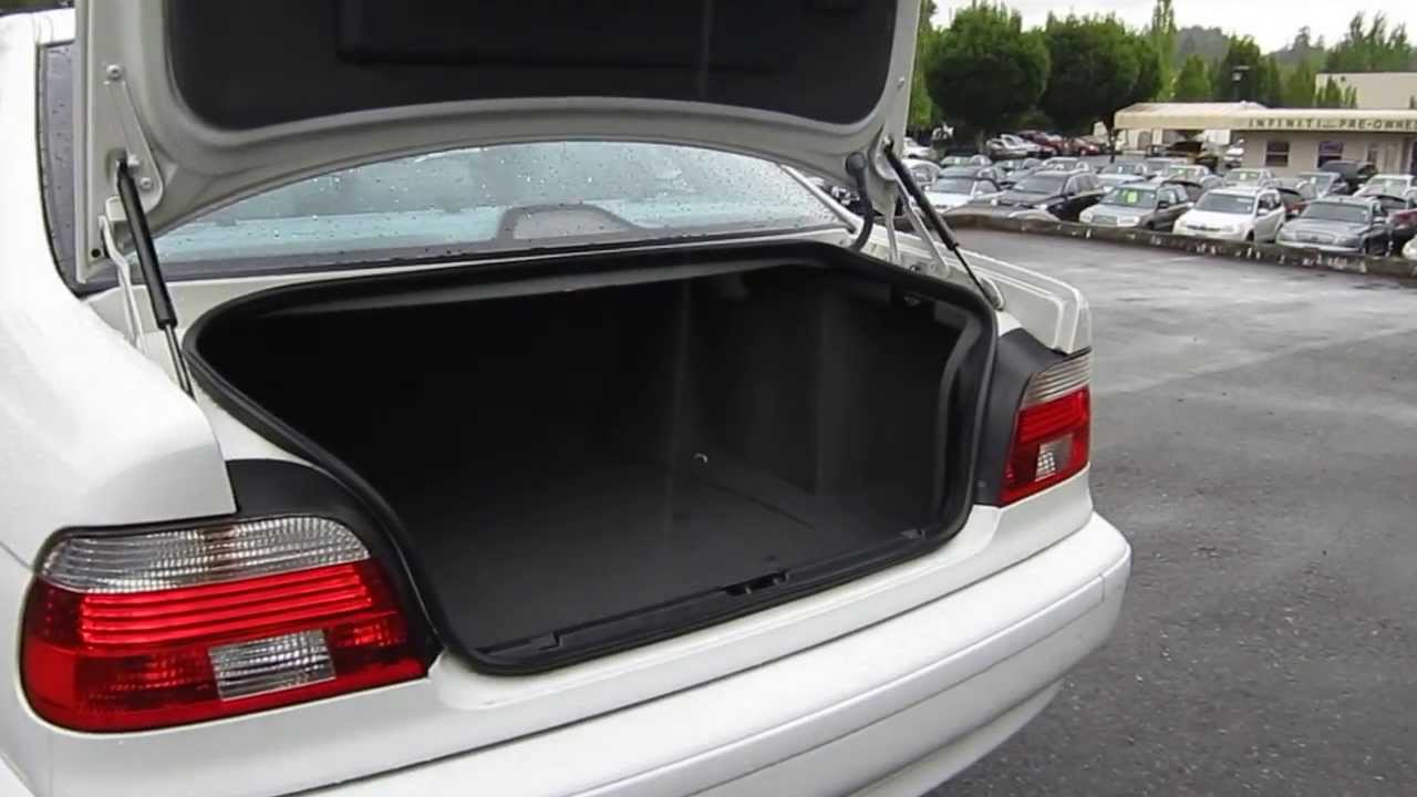 Open bmw trunk without key #4