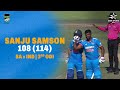 HLTS: Sanju Samson Charges to his Maiden ODI Ton | SA v IND 3rd ODI