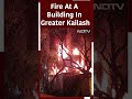 Massive Fire At A Building In Delhis Greater Kailash  - 00:39 min - News - Video
