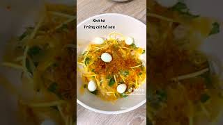 cách làm bánh tráng trộn ngon