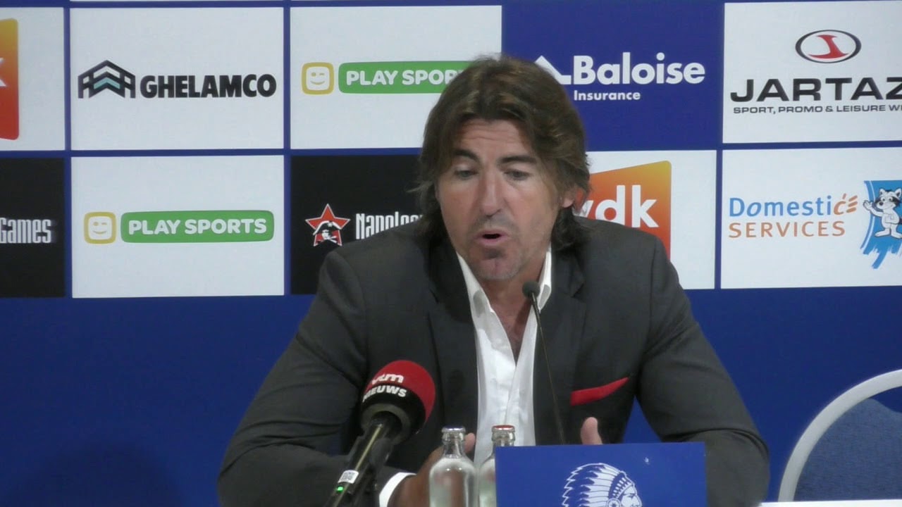 Persconferentie van KAA Gent - R Standard de Liège