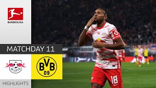 RB Leipzig — Borussia Dortmund 2-1 | Highlights | Matchday 11 – Bundesliga 2021/22