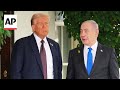 Trump says hes very confident about Gaza peace deal as he greets Netanyahu
