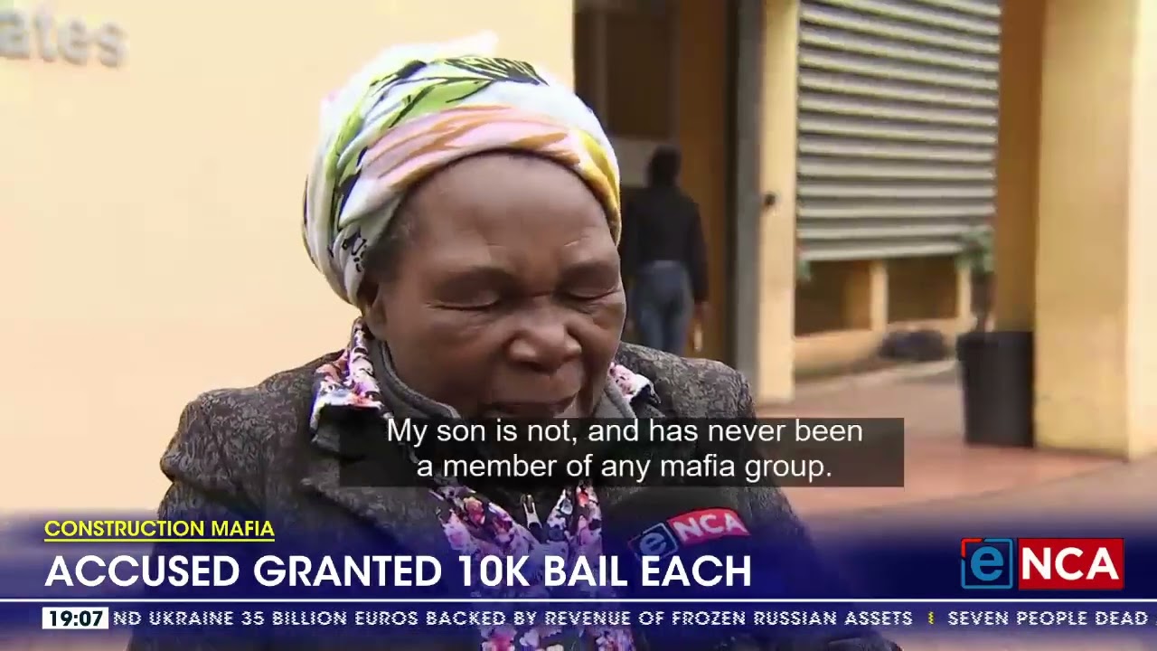 Construction mafia accused granted R10,000 bail each