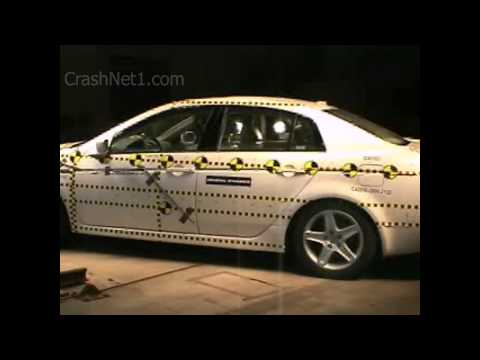 Видео краш-теста Acura Tl 2003 - 2008