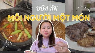 Bữa Cơm Mỗi Người Một Món Nhưng Chuẩn Bị Nhanh Gọn Lẹ Trong Vòng Một Nốt Nhạc | Đến Mỹ Cùng Mai