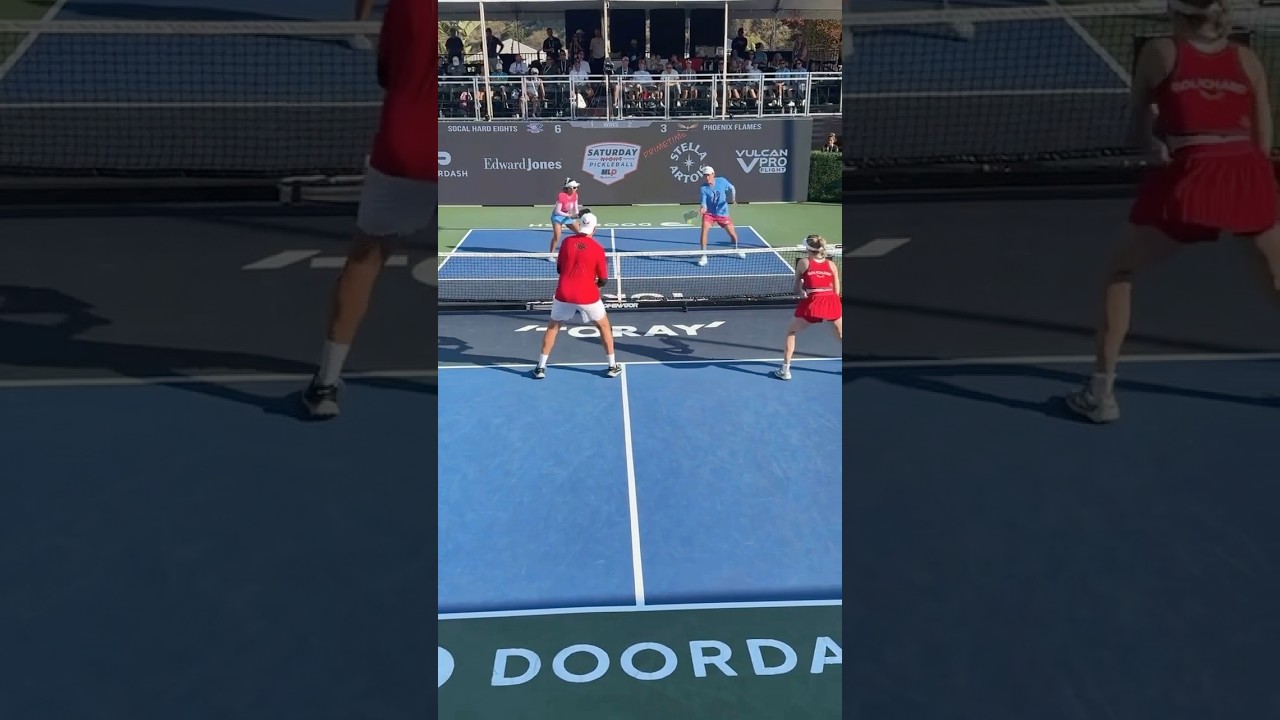 Now THIS is a hand battle 👊....🎥: @MajorLeaguePickleball #shorts #pickleball