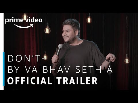Vaibhav Sethia: Don't'