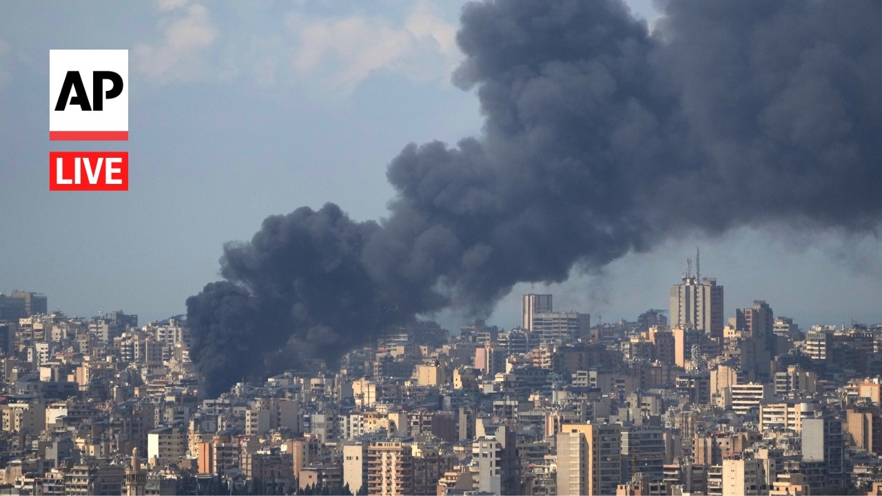 LIVE: Beirut skyline as Israel strikes kill more than 2,000 in Lebanon