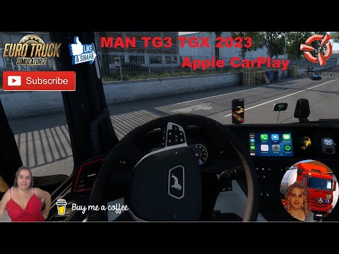 Man TGX 2022 Apple CarPlay v1.0