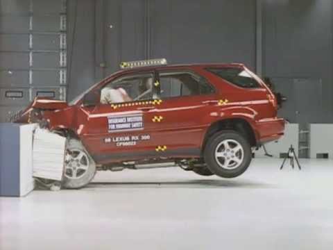 Видео краш-теста Lexus Rx 1998 - 2003