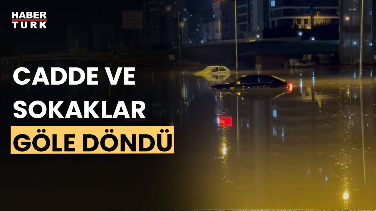 SON DAKİKA: Ankara sağanak yağış altında kaldı!
