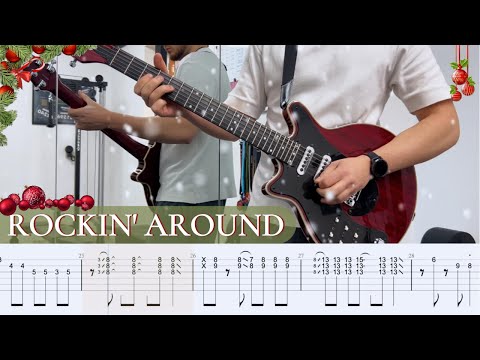 Brenda Lee - Rockin' Around The Christmas Tree RED SPECIAL (Guitar Cover + FREE Tabs)