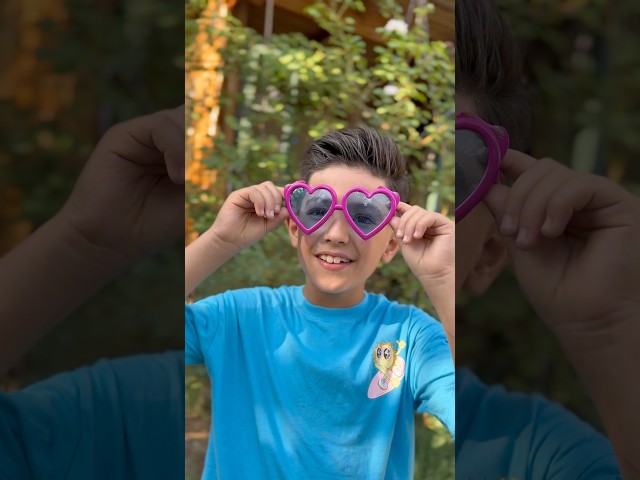 Glasses that show kindness😢❤️👻 #shorts