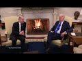 Biden calls GOP holdup of Ukraine aid close to criminal neglect as he meets with Germanys Scholz  - 01:49 min - News - Video