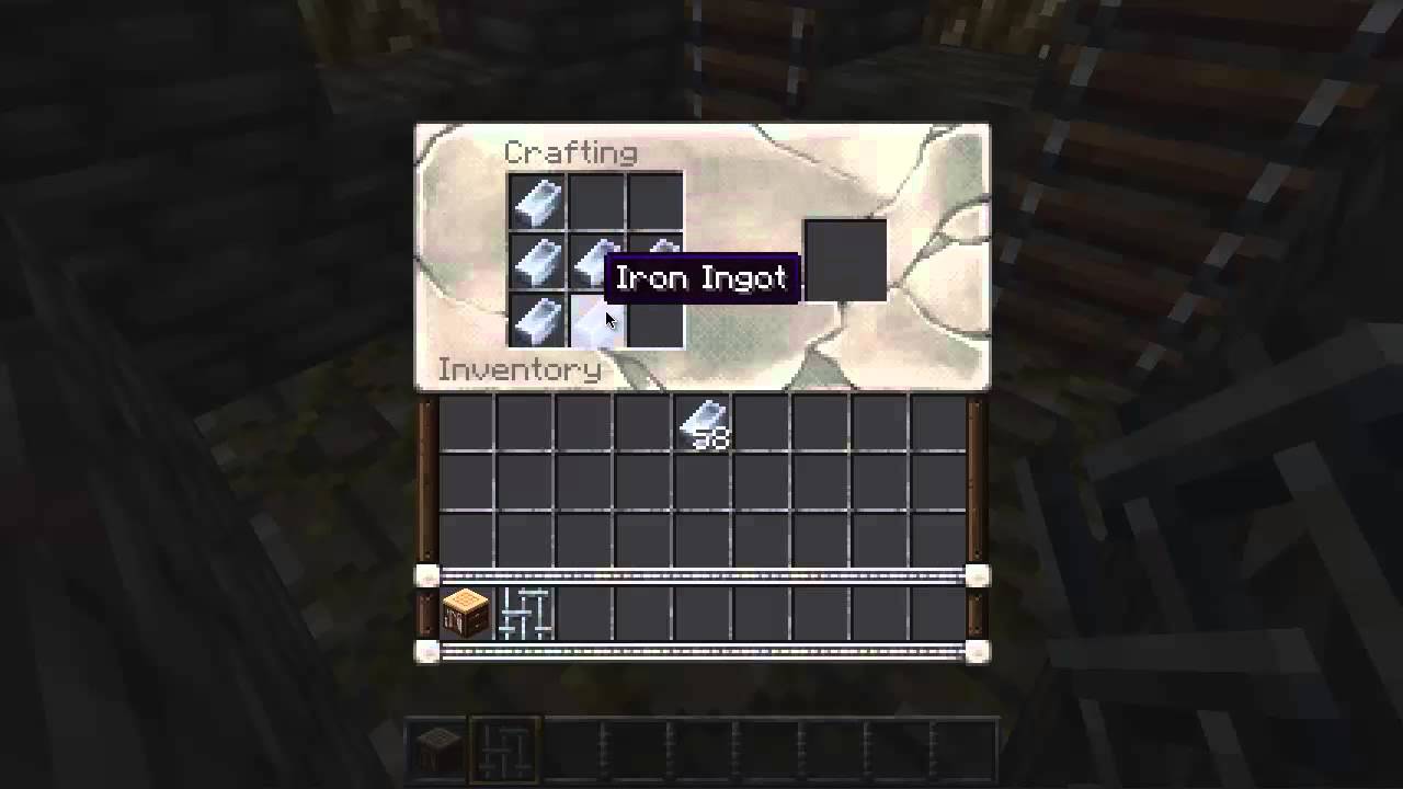 How Do You Make Iron Bars In Minecraft