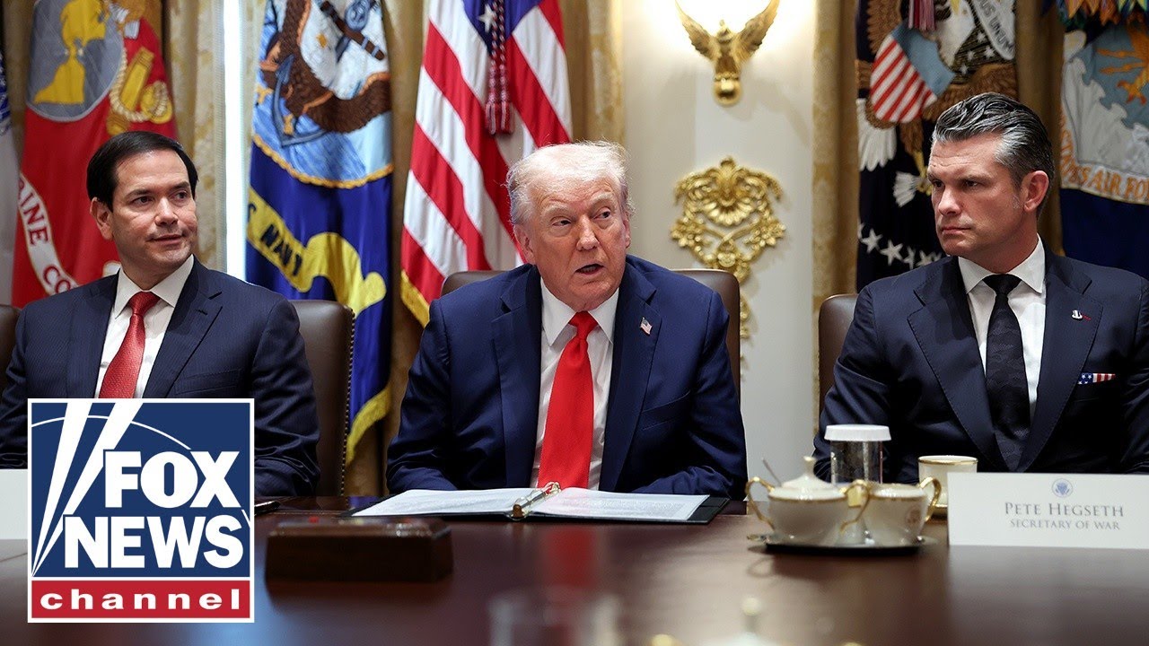 WATCH LIVE: President Trump hosts a cabinet meeting at the White House