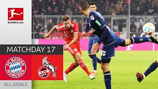 Kimmich’s THUNDERBOLT late Equalizer | FC Bayern München — 1. FC Köln 1-1| All Goals | MD 17