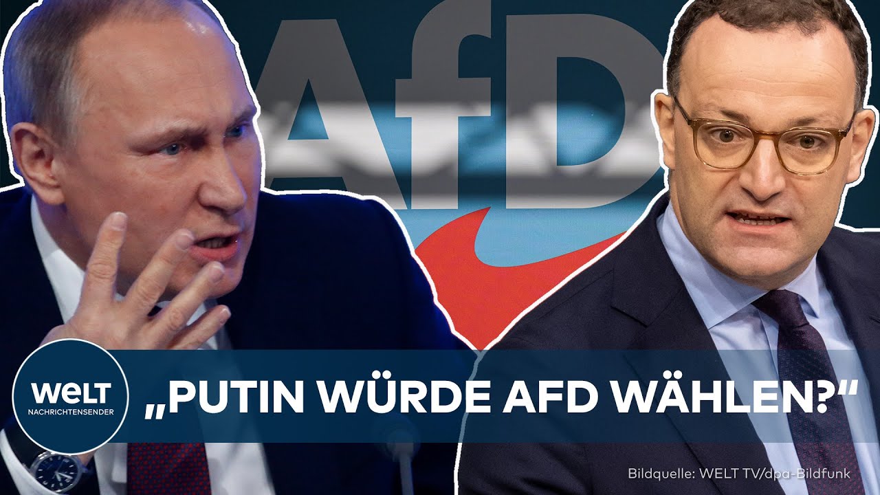 ATTACKE AUF RECHTSRADIKALE: Landesverrat ‒ Spahn attackiert AfD mit Russland-Spionagevorwurf