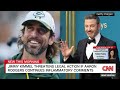 Jimmy Kimmel threatens to sue Aaron Rodgers after Epstein remark(CNN) - 05:11 min - News - Video