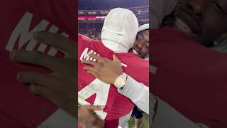 Terrion Arnold surprises Jalen Milroe after Alabama’s Iron Bowl win