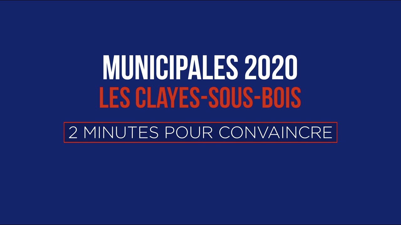 Yvelines | « 2 minutes pour convaincre » : Nicolas Hue « l’autre projet pour les Clayes-sous-Bois »