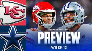 Chiefs vs Cowboys Game Preview: Picks and Predictions | NFL Week 13