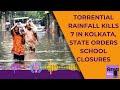 Kolkata Flood | Kolkata Pujo Celebrations Amid Rain | Schools Shut, Flights Cancelled, 7 Dead