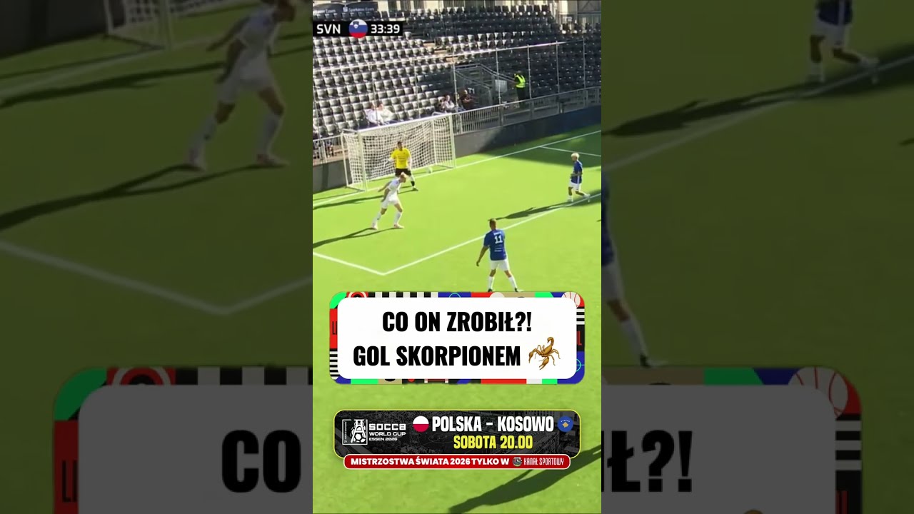 Co on zrobił! gol skorpionem na me socca! #shorts