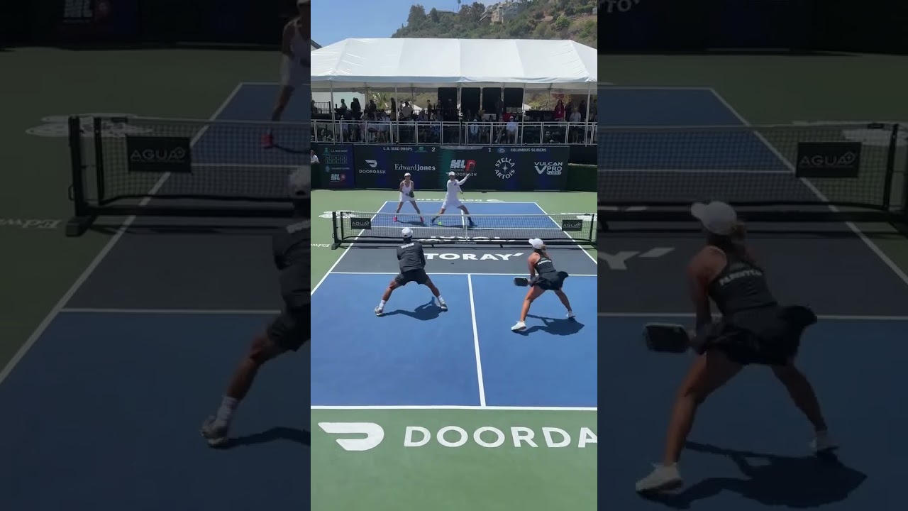 Pickleball might be the ONLY sport that is just as fun to watch as it is to play 🤩 #shorts #mlp