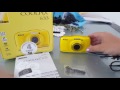 Unboxing e prova nikon  coolpix s33