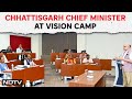 IIM Raipur | Chief Minister Vishnu Deo Sai Leads Vision Camp For Chhattisgarh At IIM Raipur