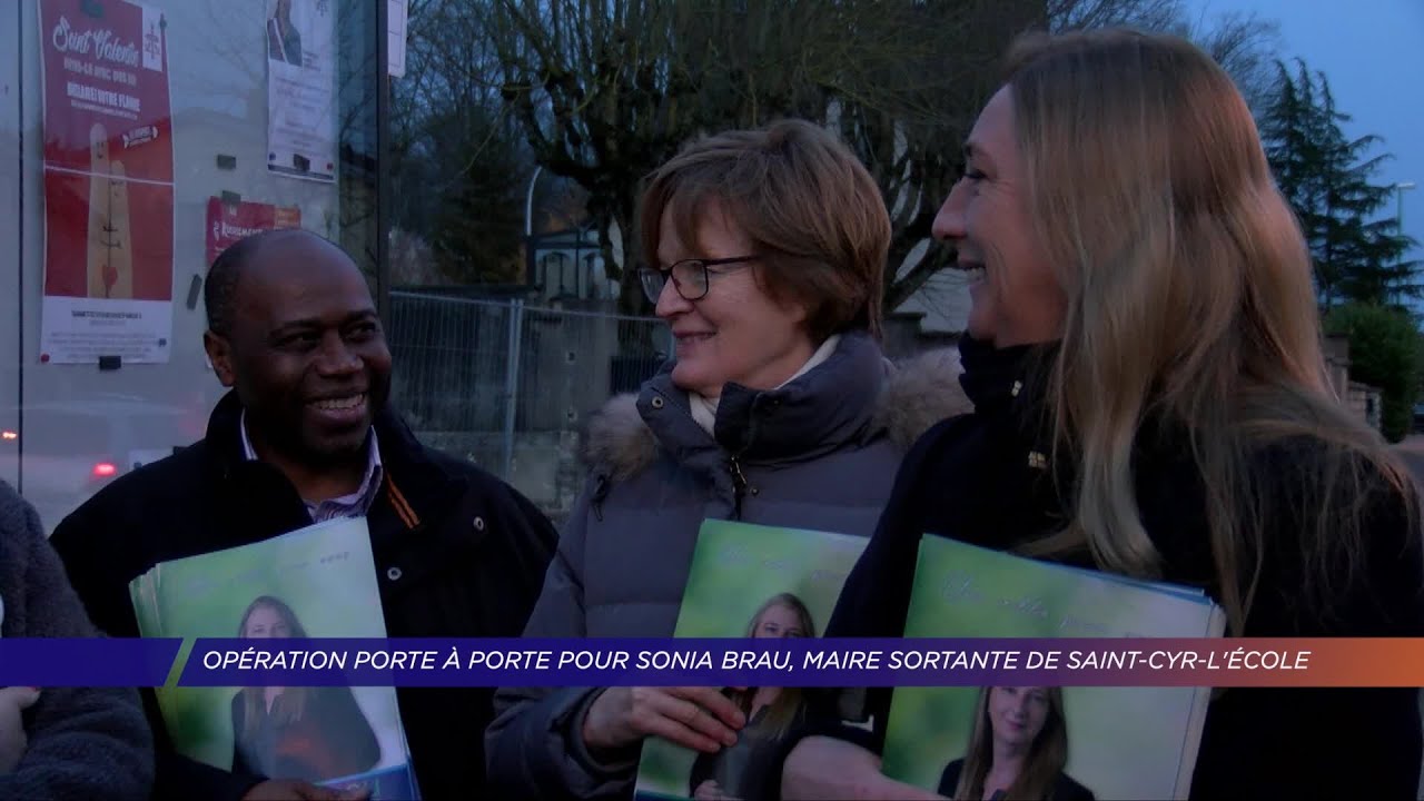 Yvelines | Opération porte à porte pour Sonia Brau, maire sortante de Saint-Cyr-L’École