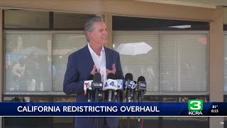 Gavin Newsom eyes redraw of California congressional districts