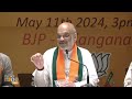 LIVE: HM Amit Shah addresses press conference in Hyderabad, Telangana | News9  - 26:08 min - News - Video