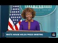 LIVE: White House holds press briefing | NBC News  - 56:31 min - News - Video