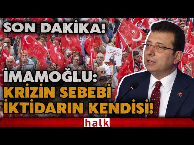 SON DAKİKA! Tutuklu İBB Başkanı Ekrem İmamoğlu'ndan Kartal mitinginde bomba mesaj!