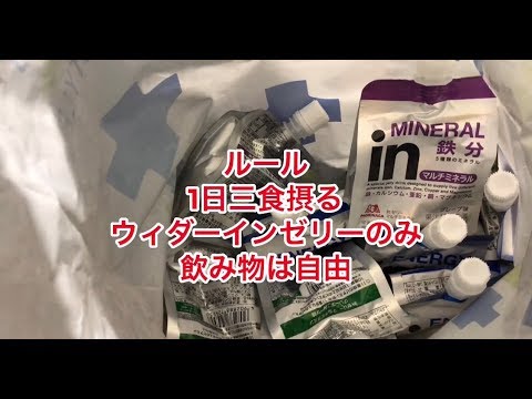 【一週間チャレンジ】ウィダーインゼリーだけで生活してみた