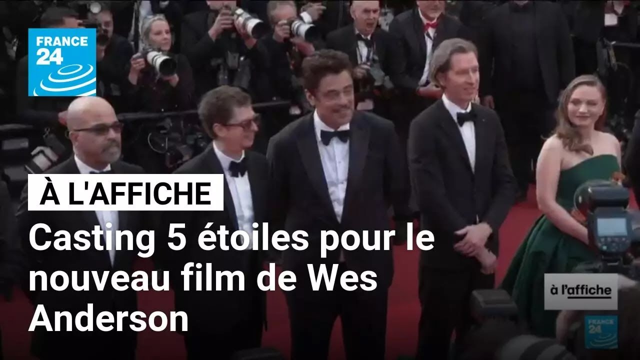 Benicio del Toro, Scarlett Johansson, Tom Hanks dans le nouveau film de Wes Anderson • FRANCE 24