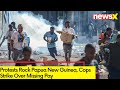 Protests Rock Papua New Guinea | Cops Strike Over Missing Pay | NewsX