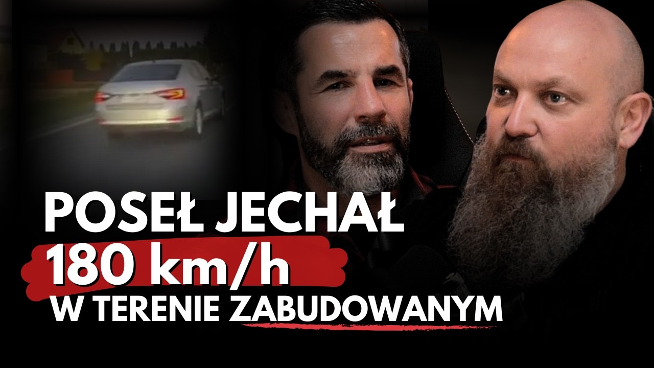 Posłowie oszukują na kilometrówce? Jeżdżą 180 km/h w zabudowanym!