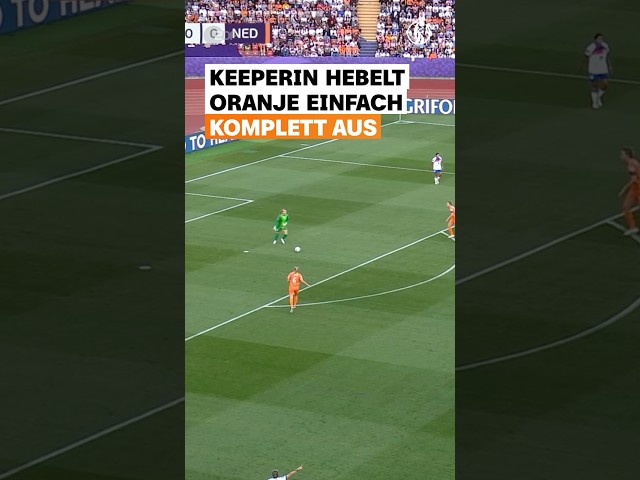 Und dann blieb sie beim 4:0-Sieg auch noch zu Null! 💪 | sportstudio | #shorts
