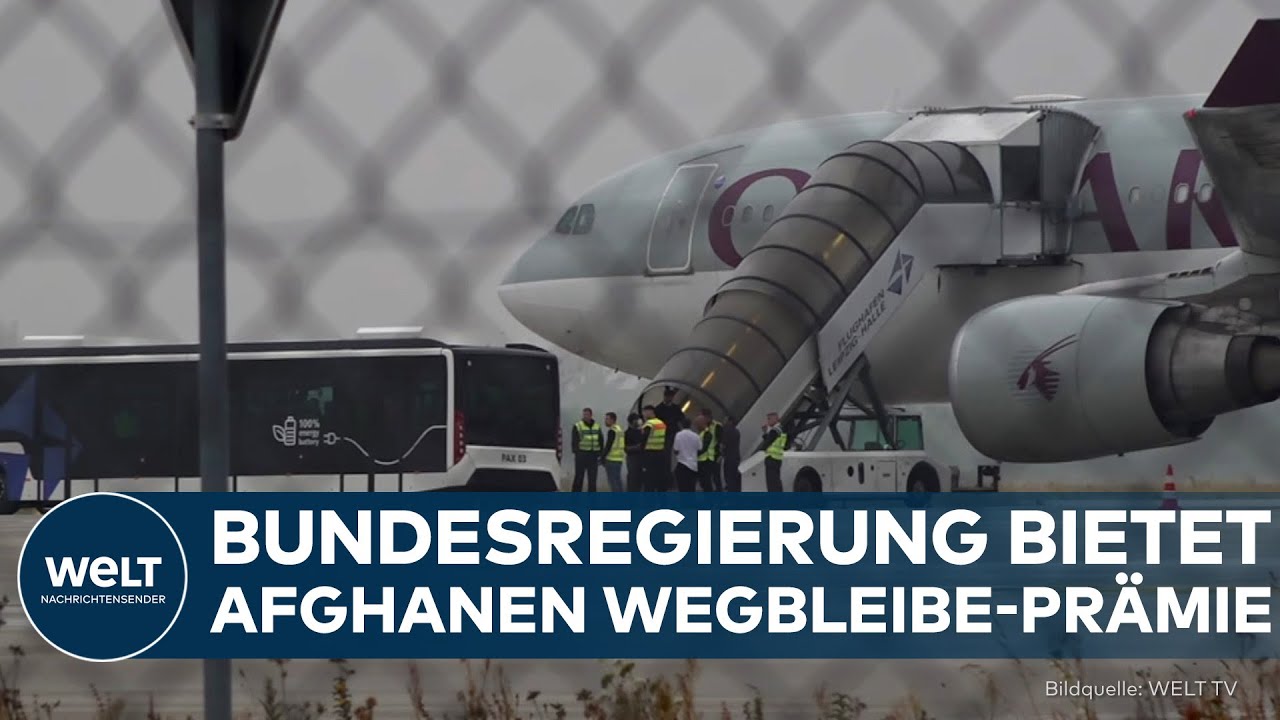 MIGRATION: Bundesregierung bietet Afghanen Wegbleibe-Prämie – Modell günstiger als Abschiebung?