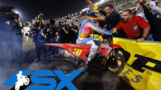 Supercross Round #8 450SX Highlights | Daytona, FL Daytona International Speedway | Mar 2, 2024