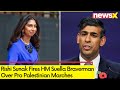 Rishi Sunak Fires HM Suella Braverman | Row With Police  Over Pro Palestinian Marches | NewsX