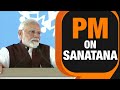 PM Modi Hits Back at INDIA Bloc over Udhayanidhi Stalins Remark on Sanatana Dharma | News9