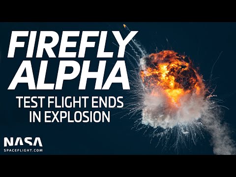 Експлозија на ракетата на вселенската компанија Firefly неколку минути по лансирањето